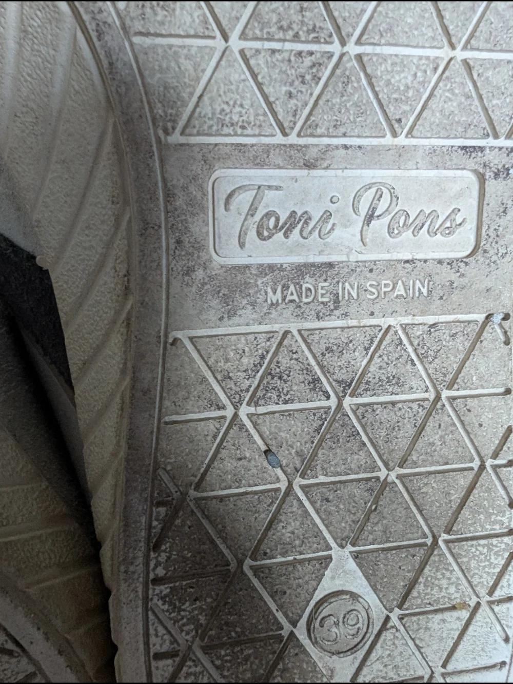 Toni Pons Women's Hi-Top Sneakers in Beige and Brown Suede Eu 39 Us 8.5